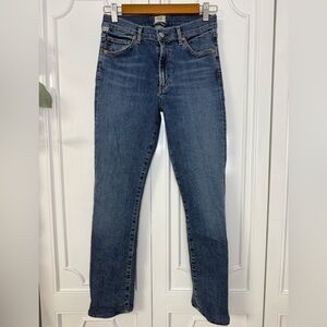 Citizens Of Humanity Classic Mid-Blue Straight Jeans